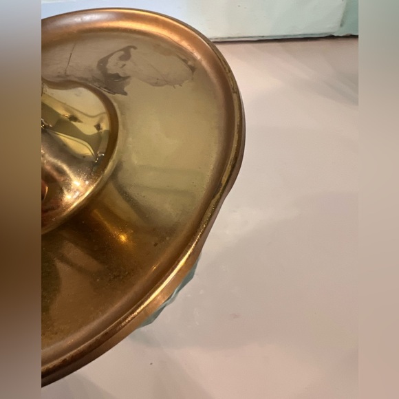 MCM Park Sherman Brass and Glass Liquor Pump Decanter - Picture 7 of 14